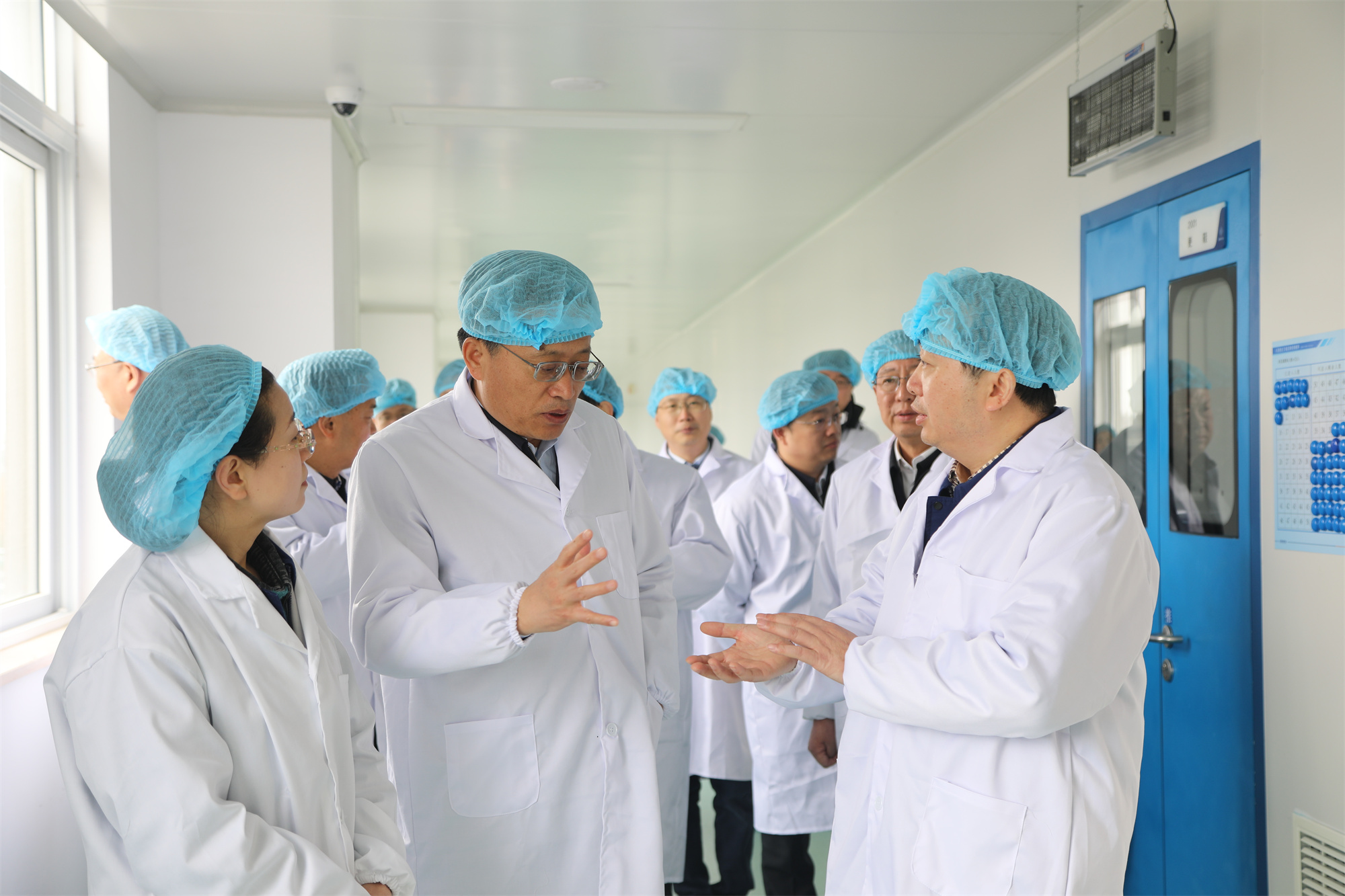 江苏省副省长胡广杰一行莅临365上市公司官网调研指导